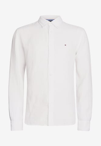 TOMMY HILFIGER Overhemd in Wit: voorkant