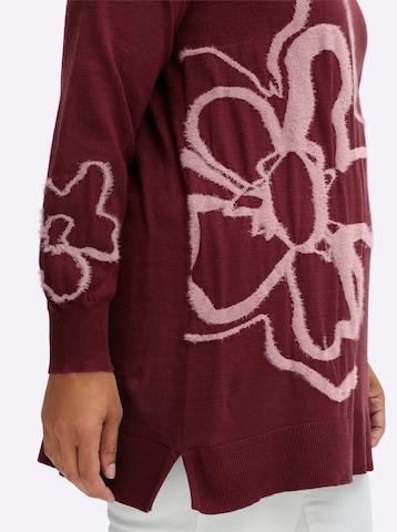 SHEEGO Pullover in Rot