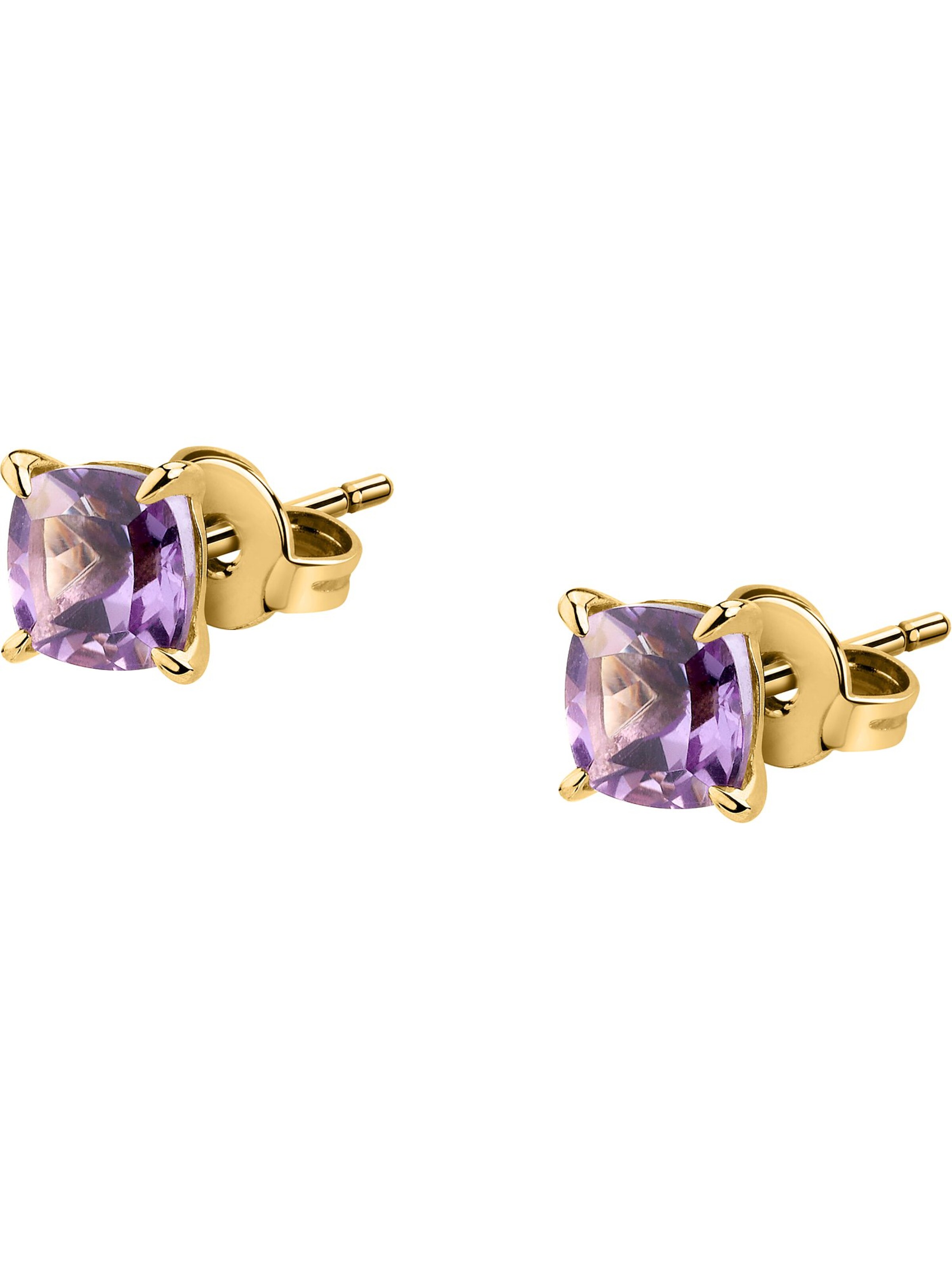 CHRIST Ohrringe in Gold: Vorderseite