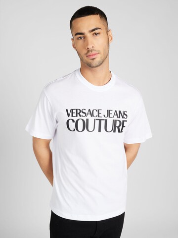 Versace Jeans Couture Koszulka w kolorze biały: przód