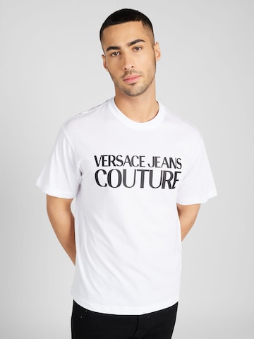 Versace Jeans Couture - Camisa em branco: frente