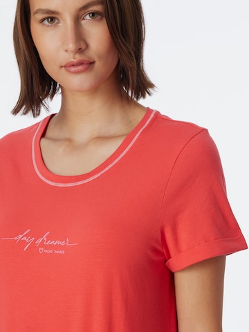 SCHIESSER Nightgown ' Casual Essentials ' in Red