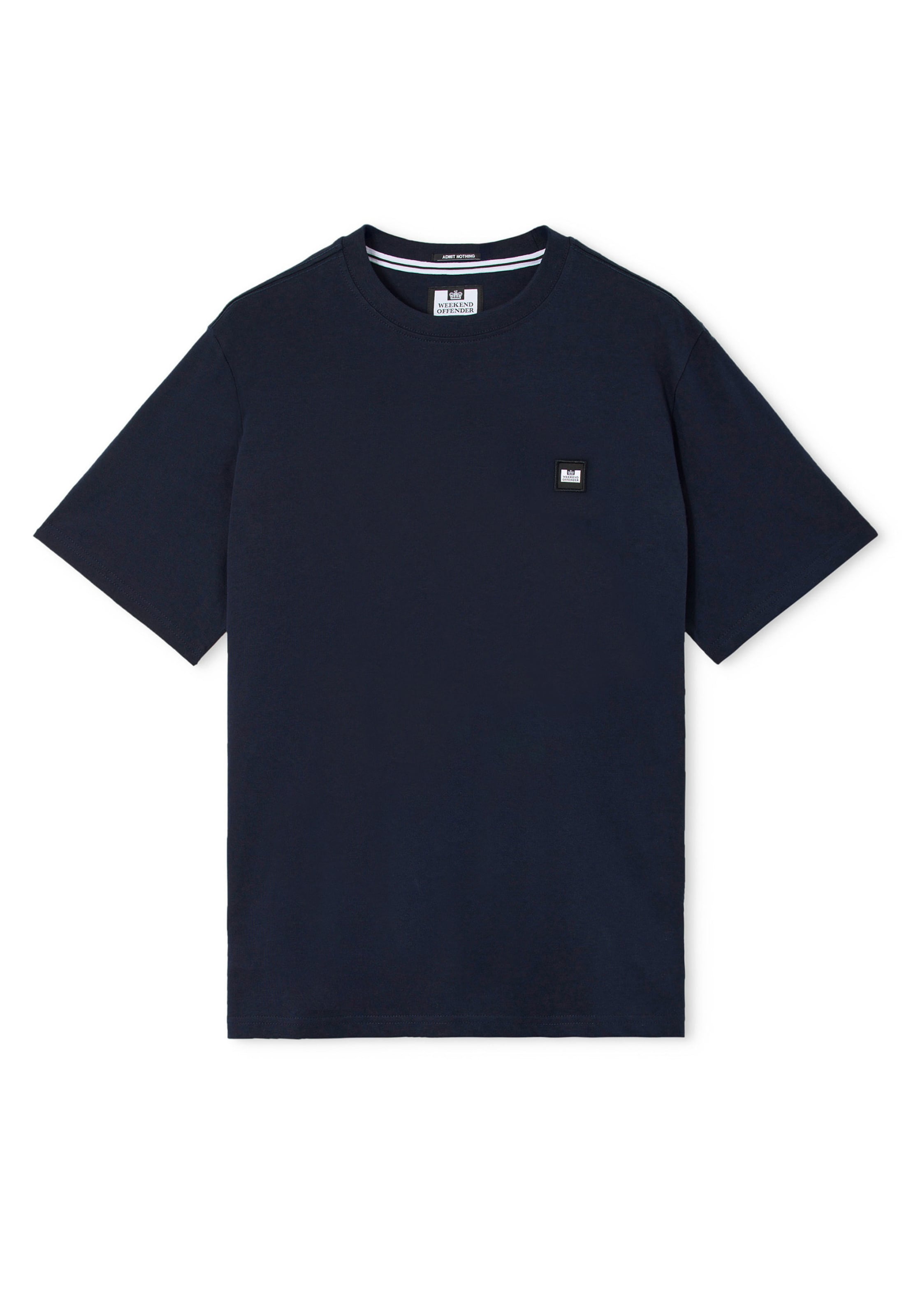 Weekend Offender T-Shirt 'Brooklands' in Blau: Vorderseite