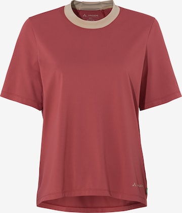 VAUDE Performance shirt 'Loamer' in Red: front