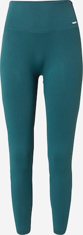 aim'n Skinny Workout Pants 'PINE' in Green: front