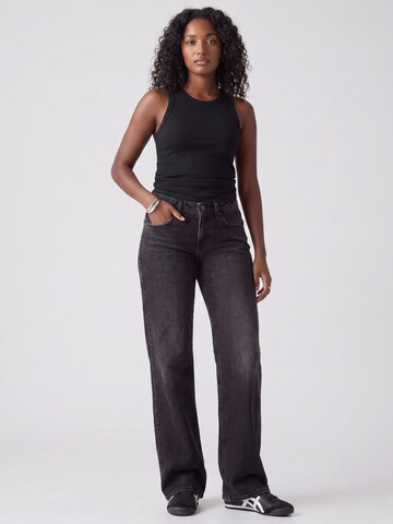 LEVI'S ® Baggy Jeans 'LOW LOOSE TECH STORM BLACK' in Zwart