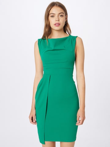 zaļš WAL G. Klasiska stila kleita 'MALCOLM': no priekšpuses