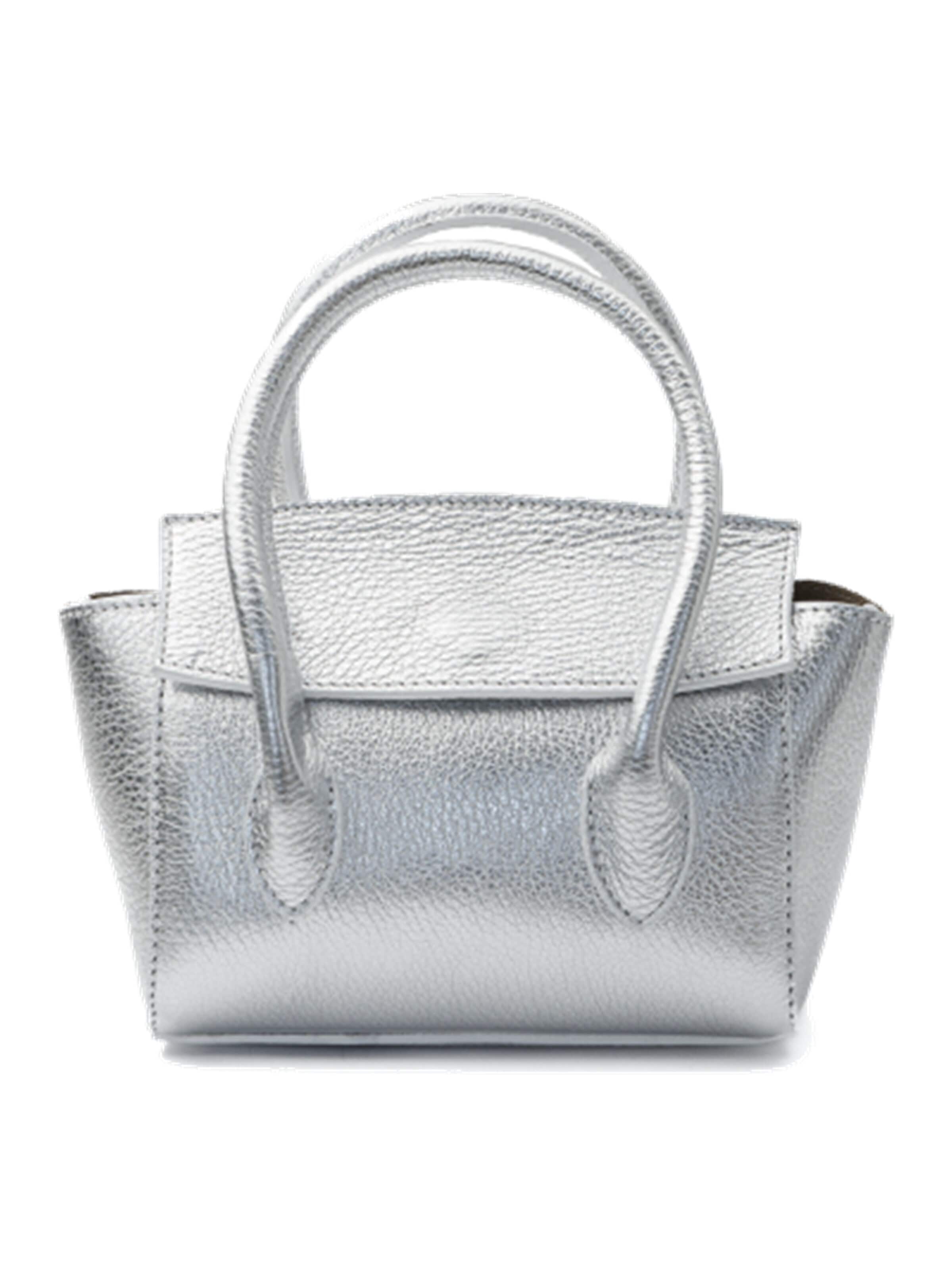 Latalia Handtasche 'Bari'‌‌‌‌‌‌‌ in Silber: Vorderseite