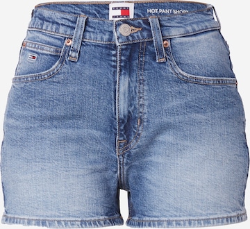 Tommy Jeans Slimfit Shorts 'Hot' in Blau: predná strana