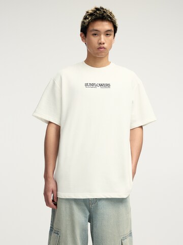 Pull&Bear Mikina - Biela