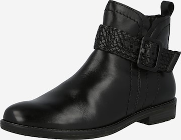 MARCO TOZZI Ankle boots in Black: front