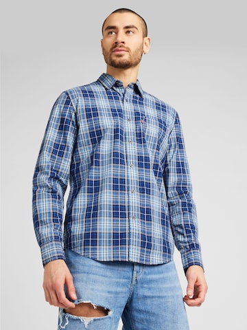 LEVI'S ® Regular Fit Hemd 'SUNSET' in Blau: predná strana