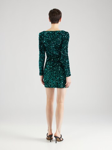 Warehouse Cocktail Dress in Green