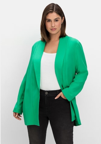 SHEEGO Blazers in Groen: voorkant