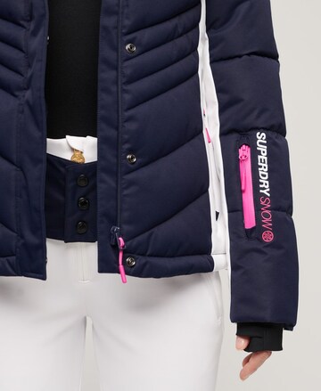 Veste de sport Superdry en bleu