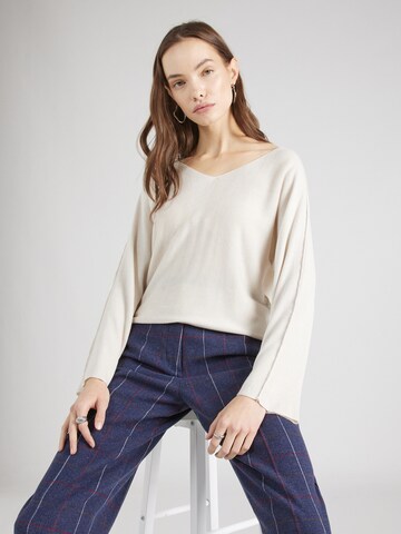 Pull-over 'Jade' ZABAIONE en beige