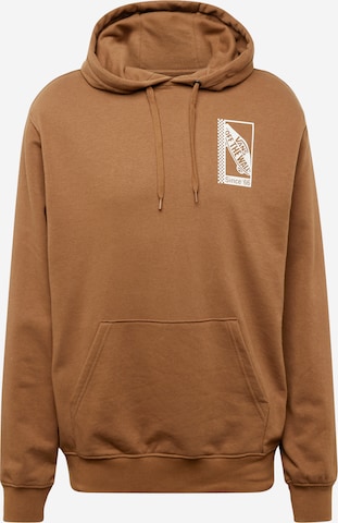 VANS Sweatshirt in Brown: front