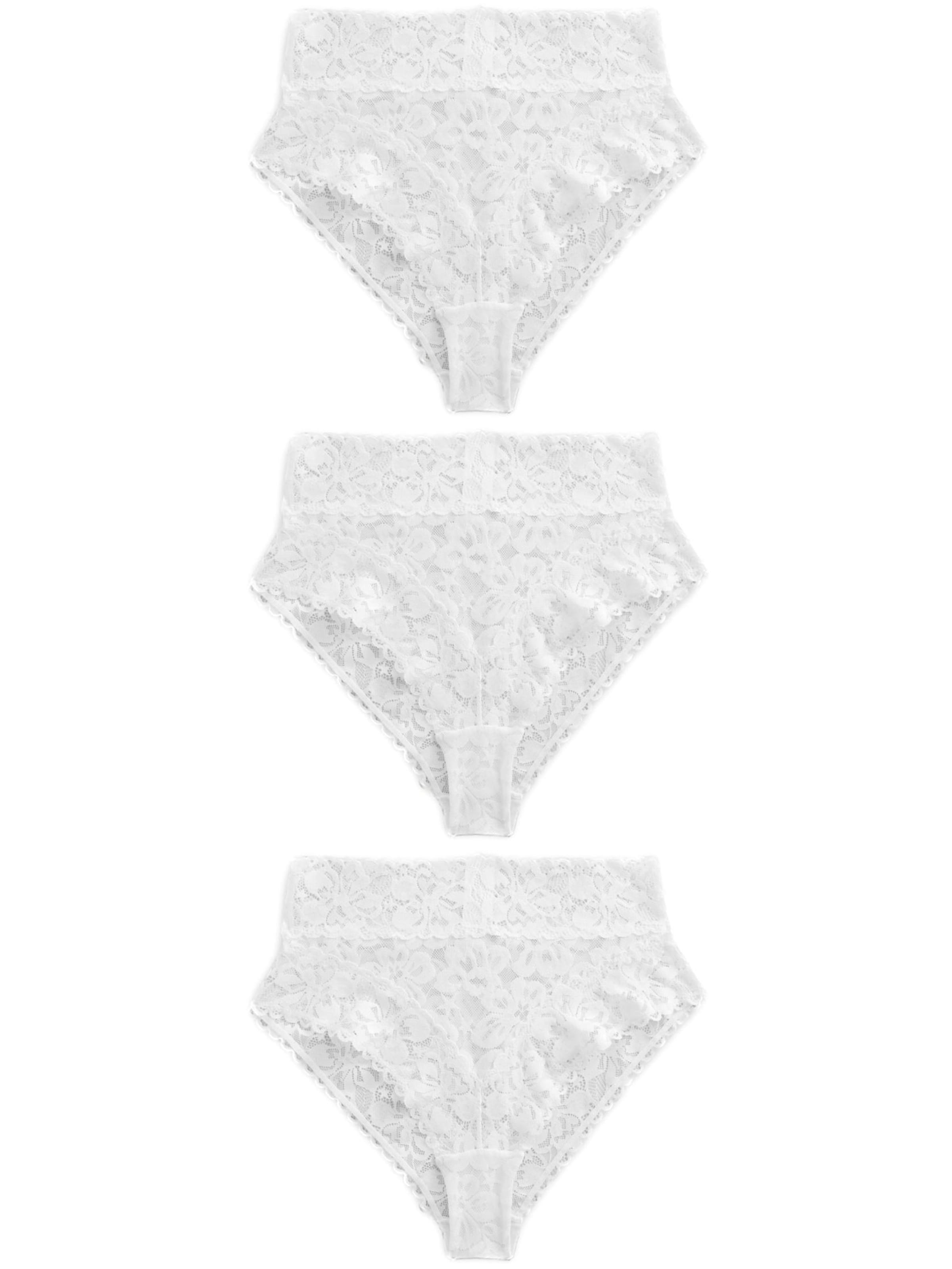 Slip Next en blanc : devant