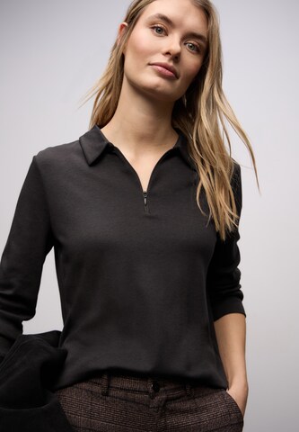 STREET ONE Poloshirt in Grau