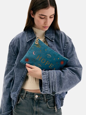 NALì Kulturtasche 'HOPE' in Blau: Vorderseite