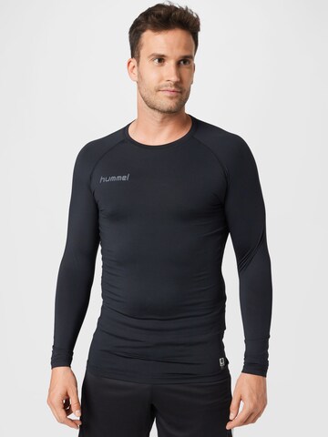 Base Layer Hummel en noir : devant