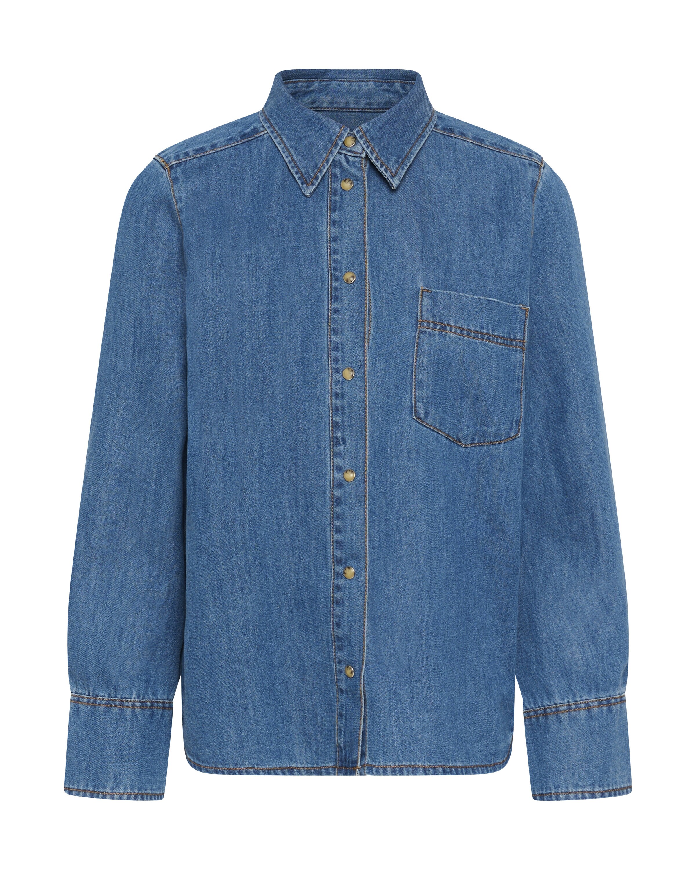 InWear - Blusa em azul: frente