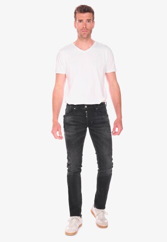 Le Temps Des Cerises Regular Jeans '700/11' in Zwart