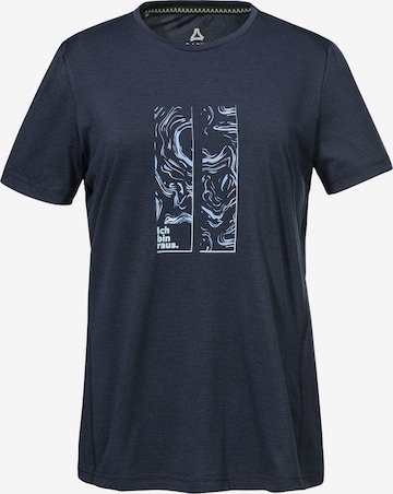 Schöffel Funktionsshirt 'CIRC Sulten' in Blau: Vorderseite