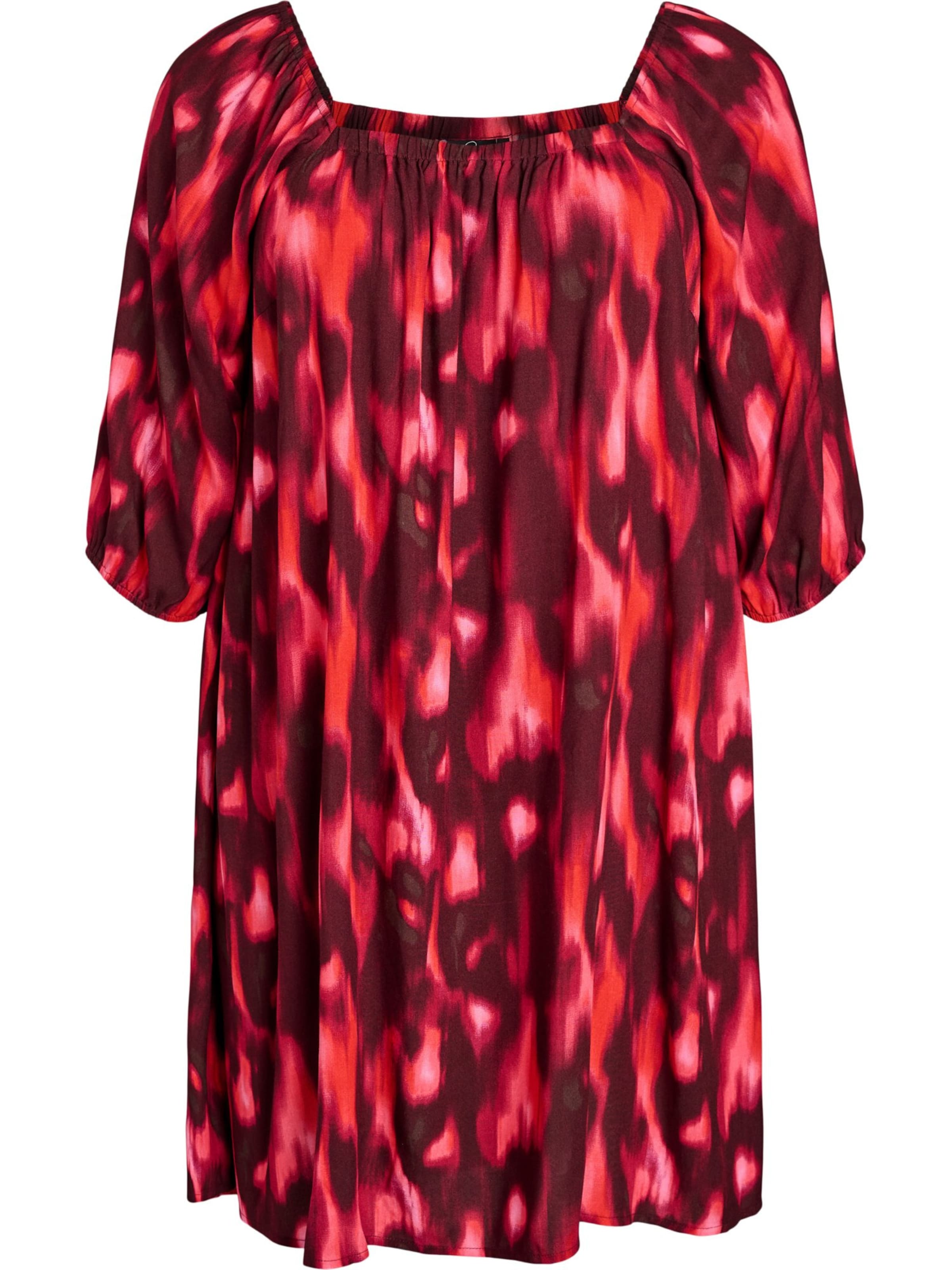 Swim by Zizzi Beach dress 'Scami' in Pink: front