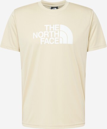 THE NORTH FACE Regular Fit Funktionsskjorte 'Reaxion Easy' i gul: forside