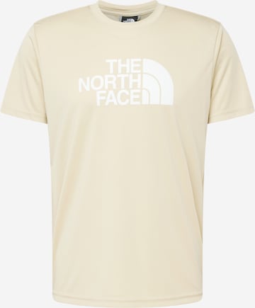 THE NORTH FACE Regular fit Λειτουργικό μπλουζάκι 'Reaxion Easy' σε κίτρινο: μπροστά