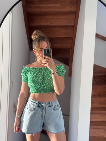 Ballali Wide leg Τζιν σε μπλε