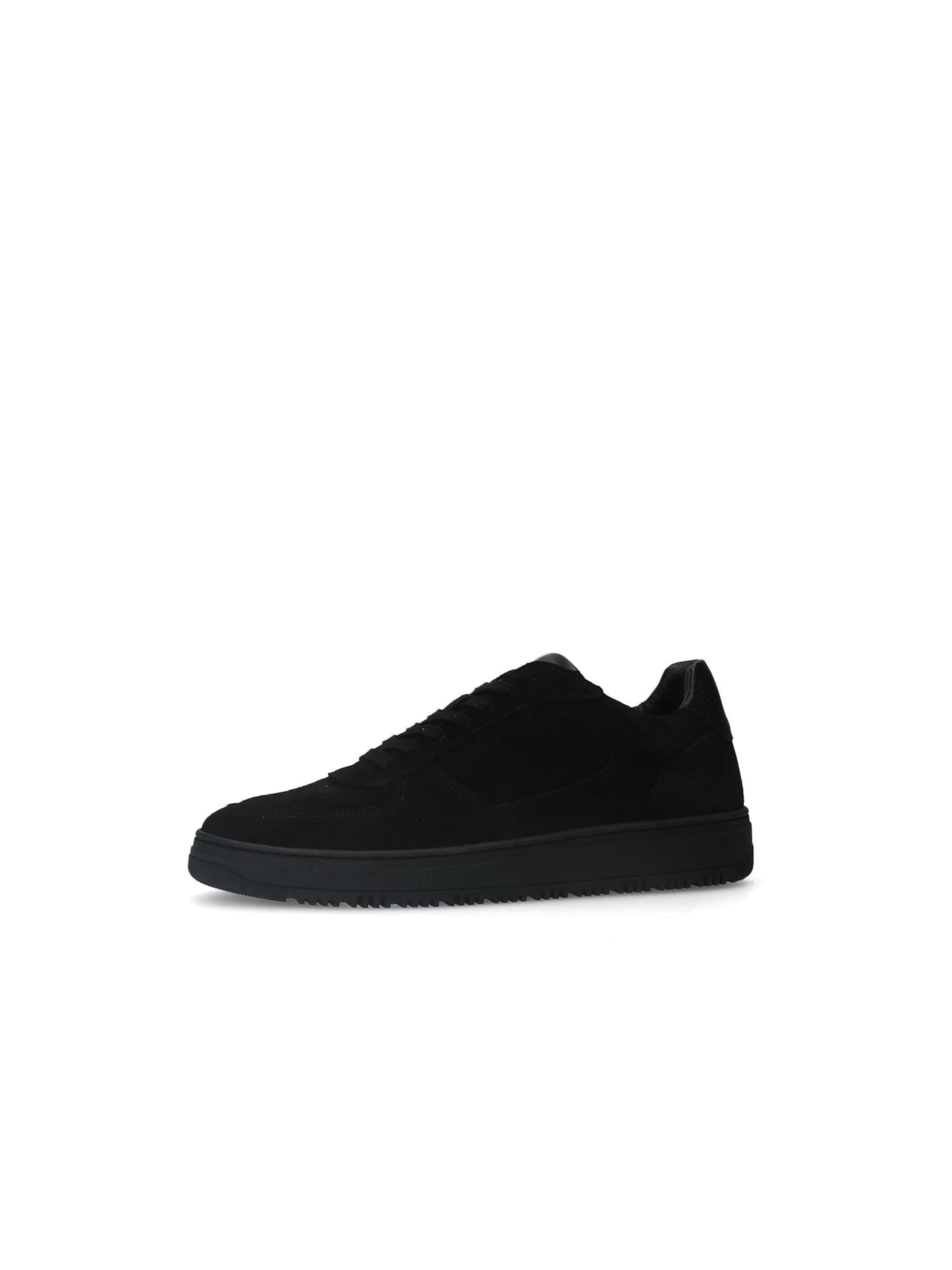 MANFIELD Sneakers in Black: front