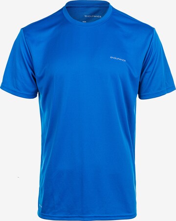 ENDURANCE Performance Shirt 'Vernon' in Blue: front