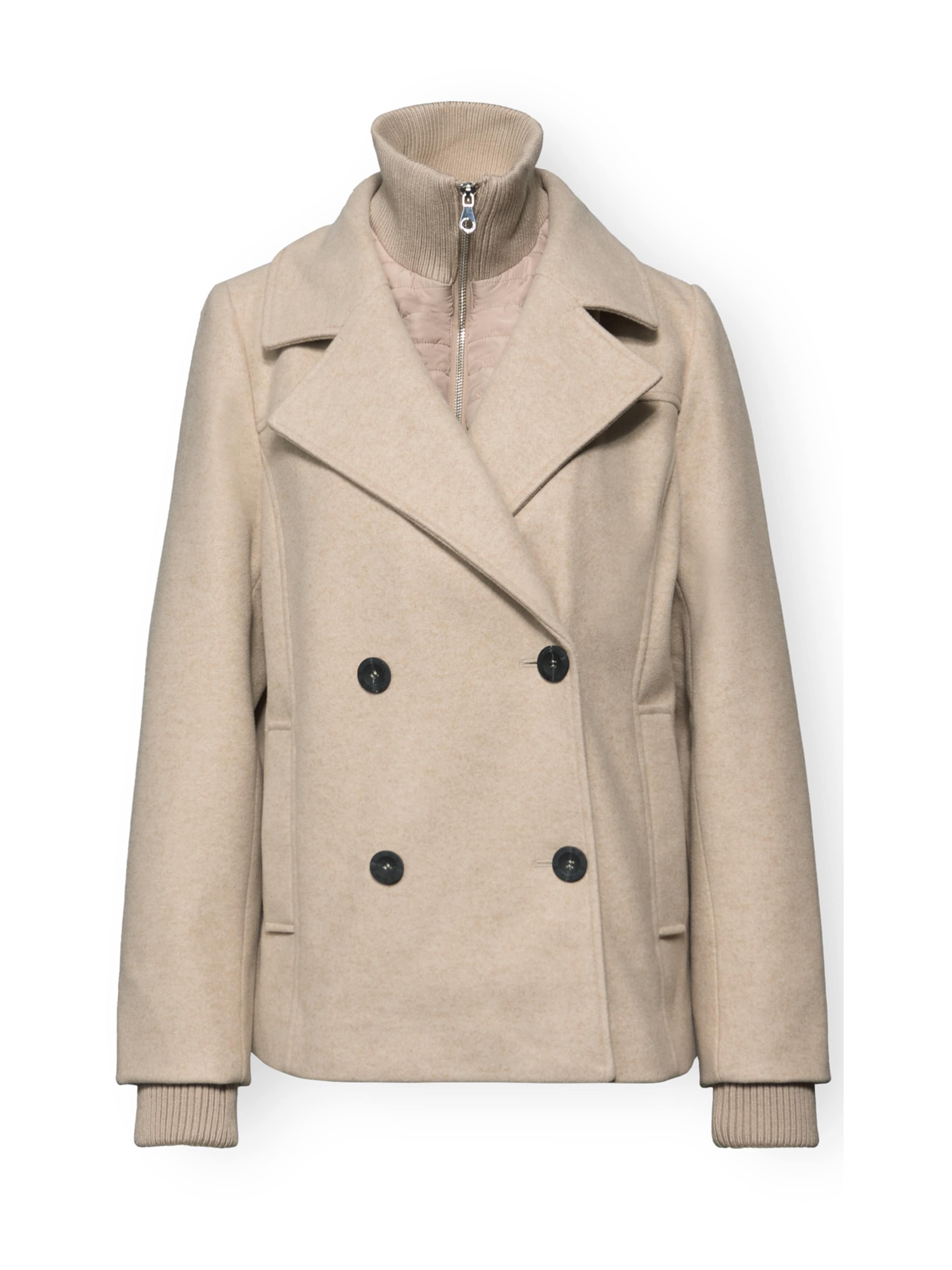 STREET ONE Демисезонное пальто в Бежевый: спереди