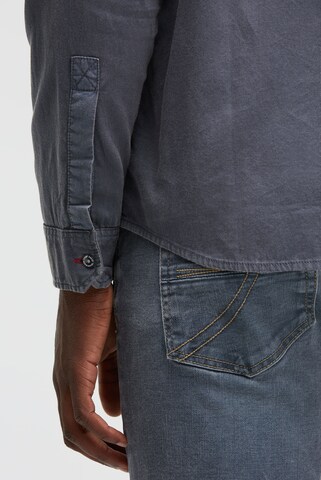 CAMP DAVID Regular fit Button Up Shirt in Blue: front