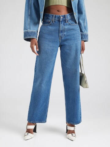 Abercrombie & Fitch Loose fit Jeans in Blue: front