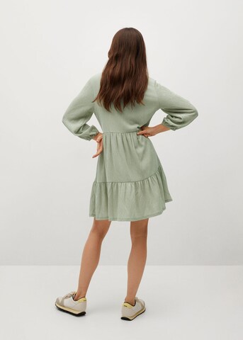 Robe 'Pati' MANGO en vert