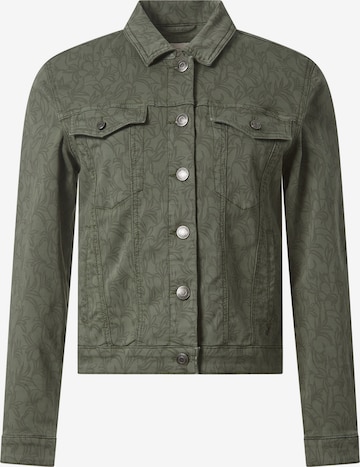 TIMEZONE Between-Season Jacket 'Casual' in Green: front