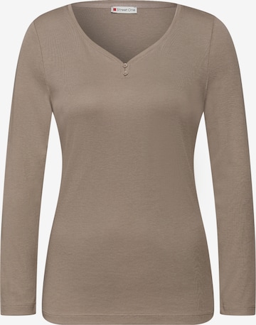 STREET ONE Shirt in Beige: front