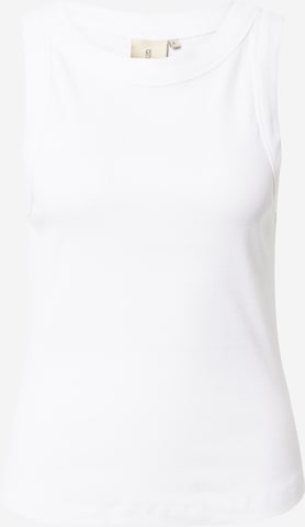 Peppercorn Top 'Dharma' in White: front