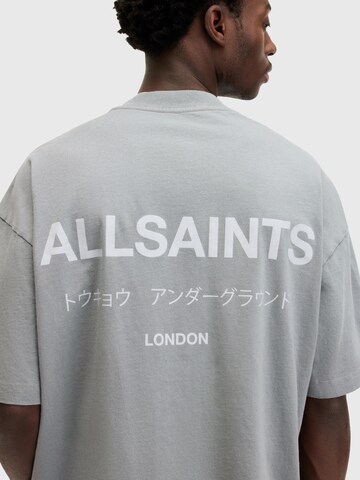 Maglietta 'Underground' di AllSaints in grigio