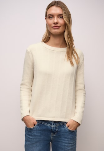 STREET ONE Pullover in Beige: Vorderseite