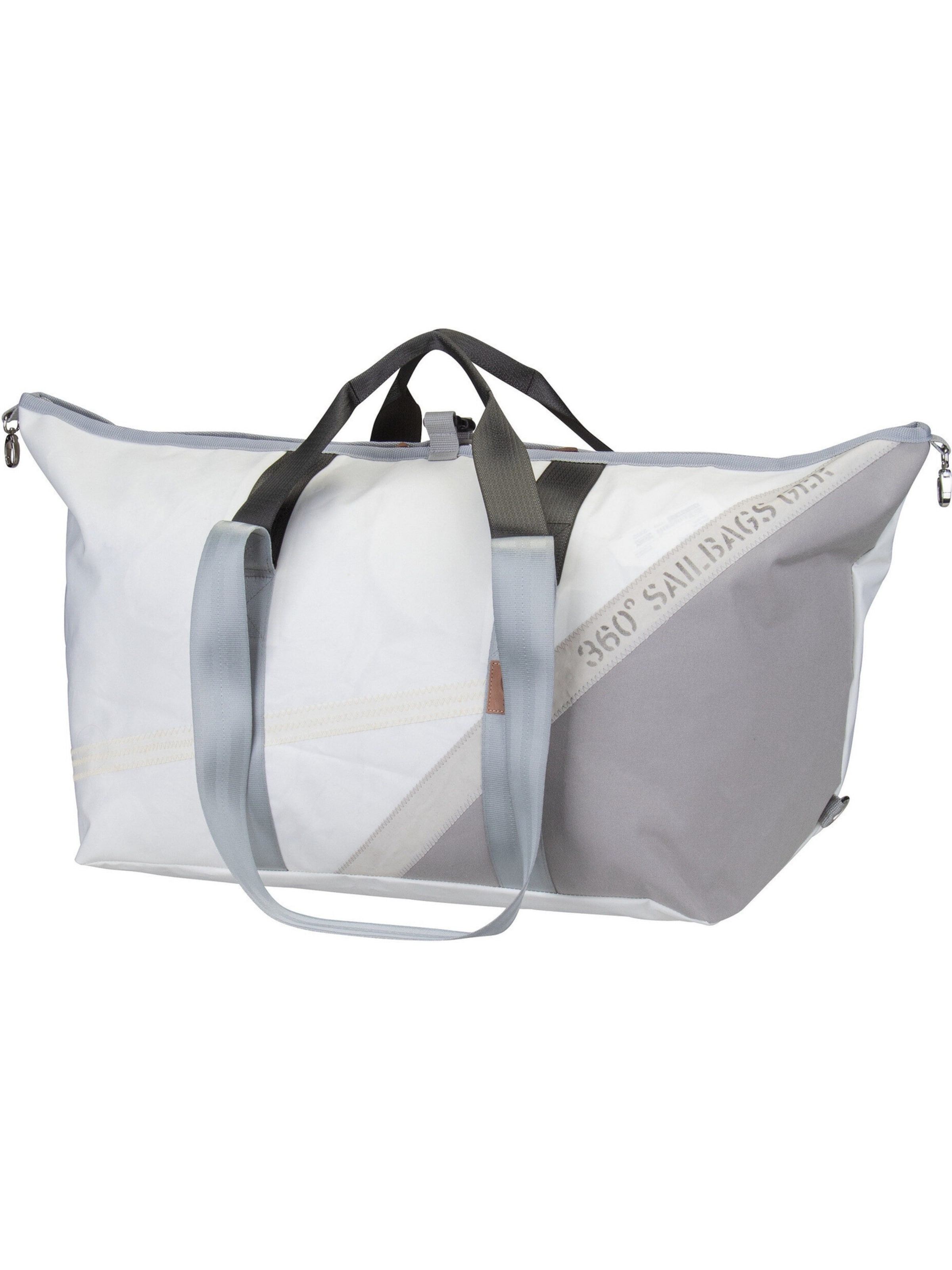 360 Grad Reisetasche in Weiß