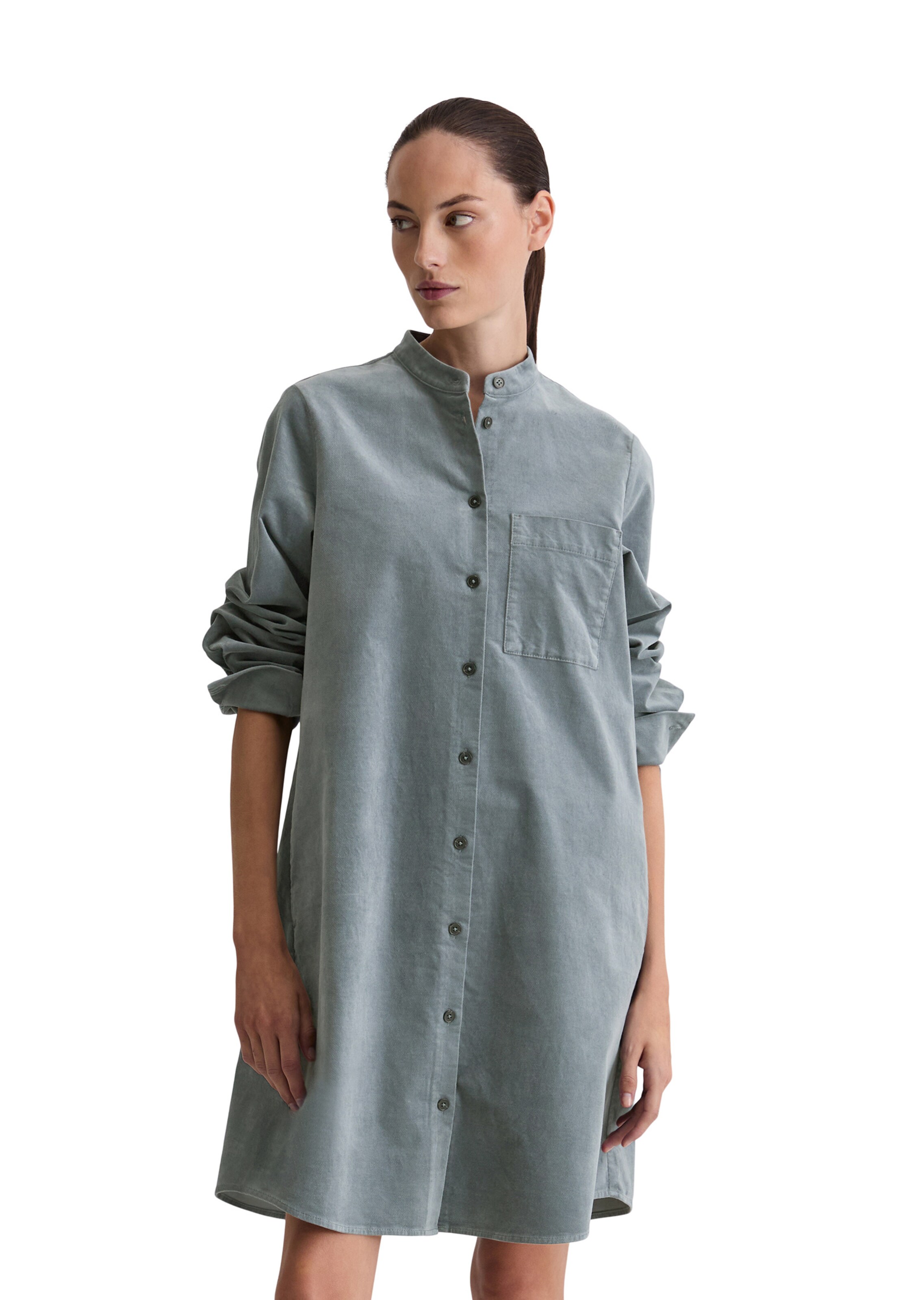 Marc O'Polo Dolga srajca | modra barva: sprednja stran