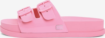 Mule 'Jelly' Tommy Jeans en rose : devant