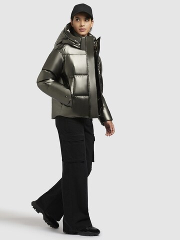 khujo Winterjacke 'Devina' in Grün