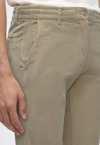 Effilé Pantalon chino 'Eben' Kronstadt en vert