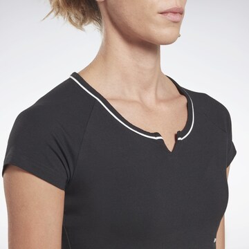 T-shirt fonctionnel Reebok en noir