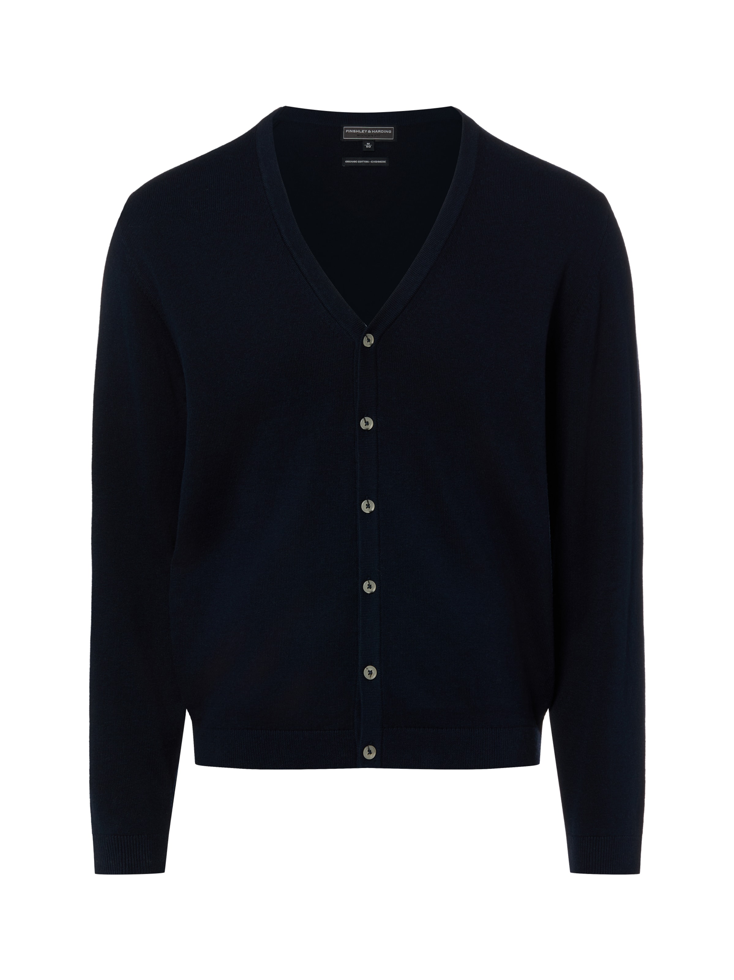 Finshley & Harding Knit cardigan in Blue: front